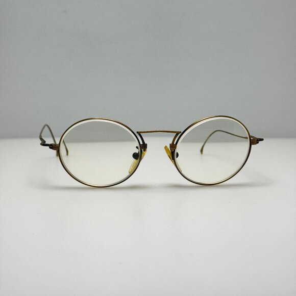 Lauren Hutton LH99 Gold Ant Italy Eyeglasses Eye Glasses Frames main image 8